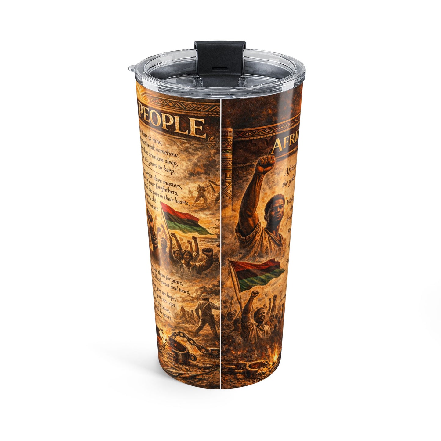 African People Tumbler 20oz