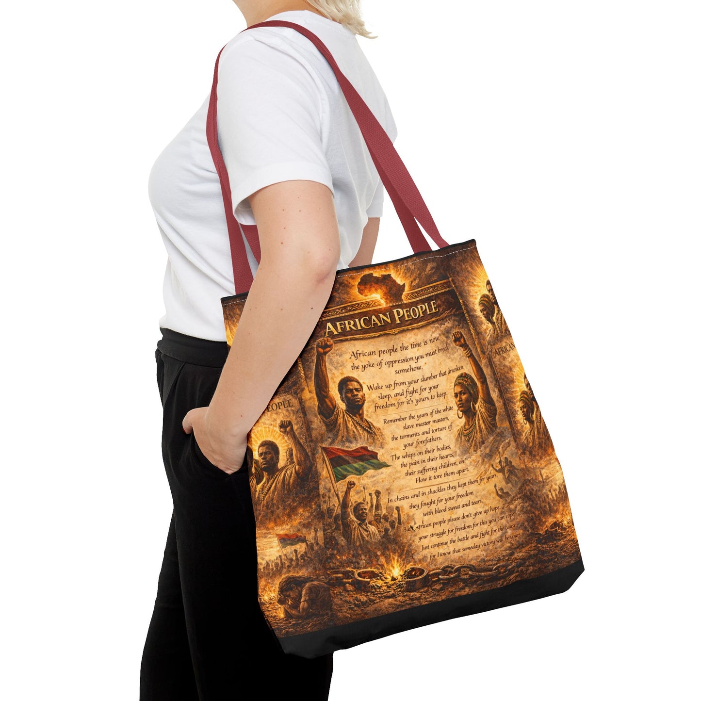 African People Tote Bag