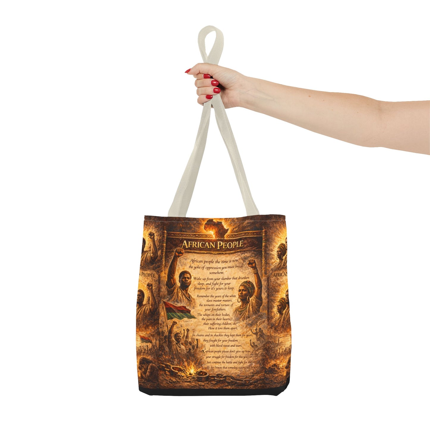 African People Tote Bag
