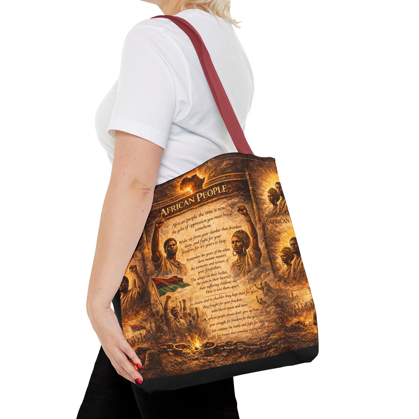 African People Tote Bag