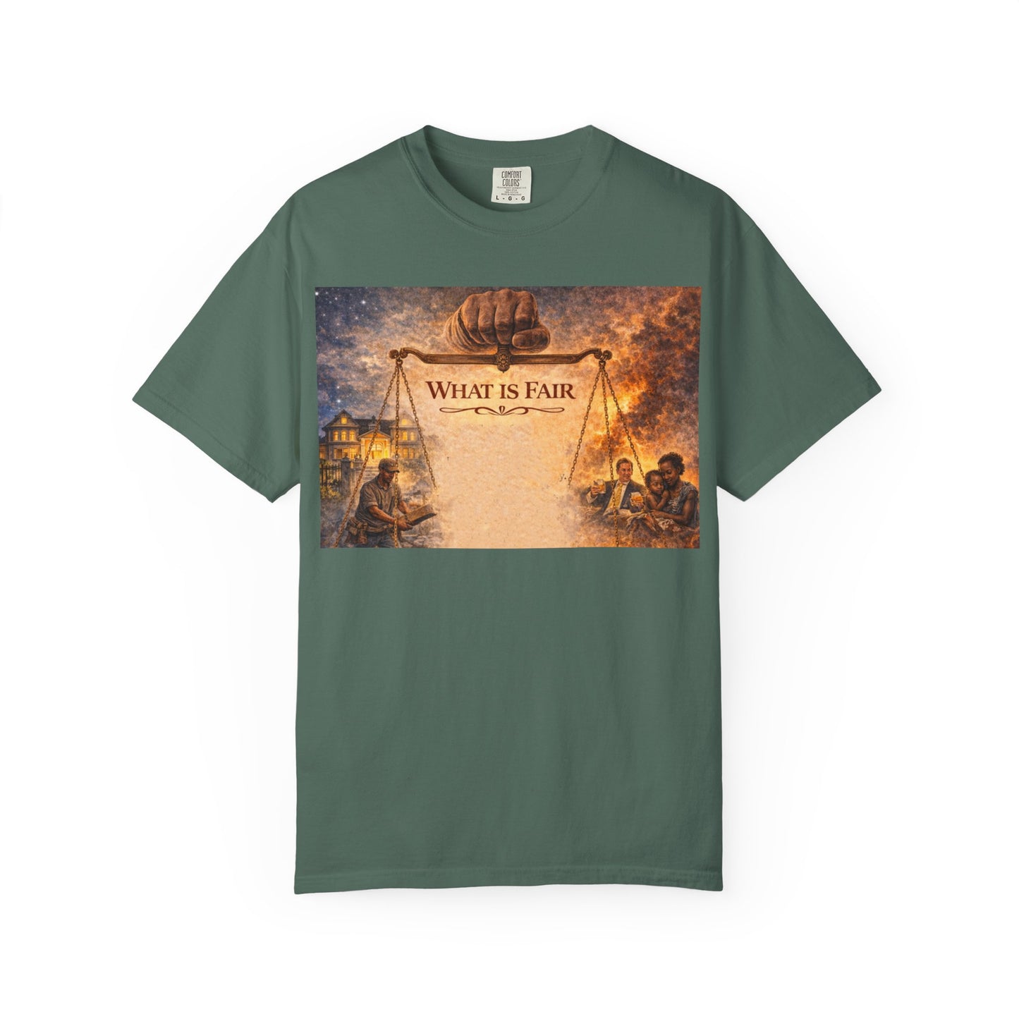 Unisex Garment-Dyed T-shirt - What is Fair