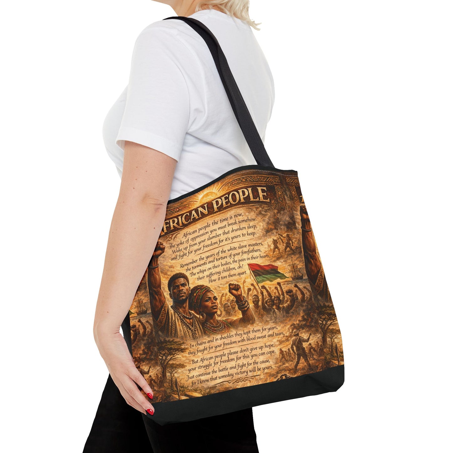 African People 2 Tote Bag