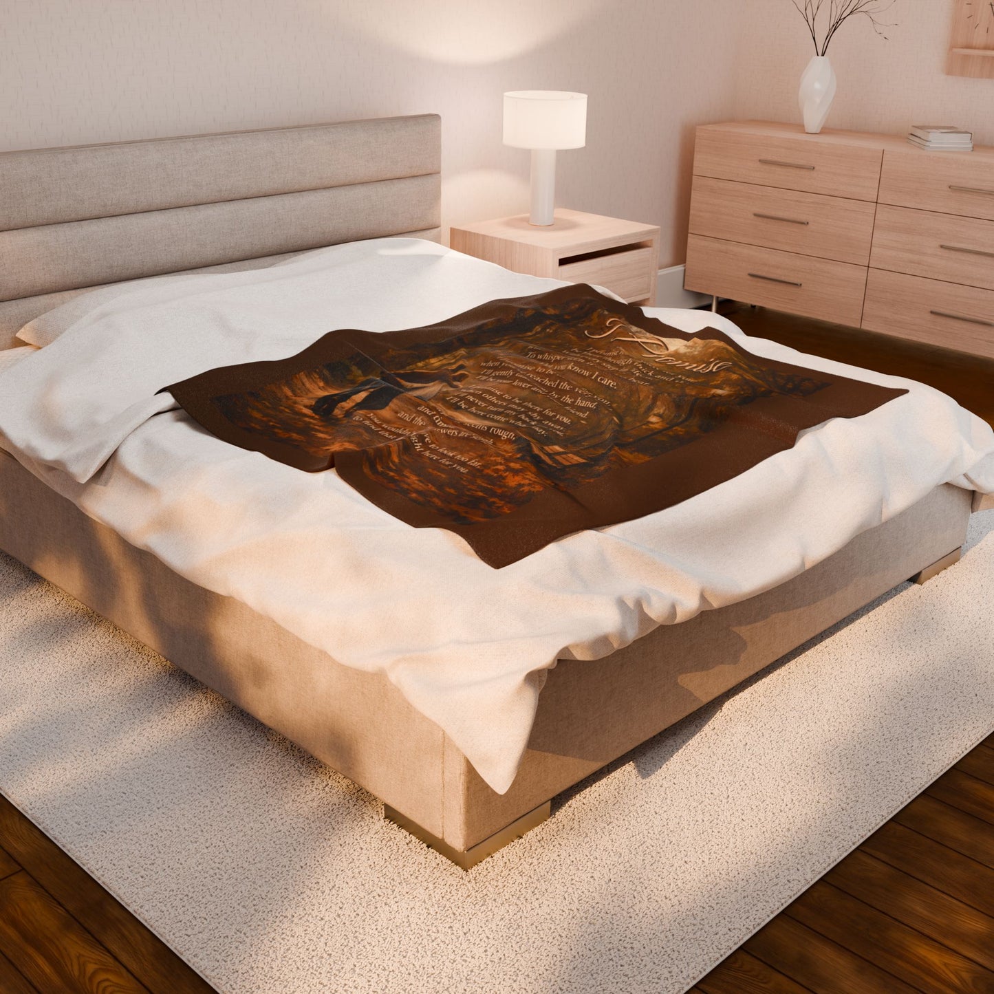 I Promise Velveteen Plush Blanket