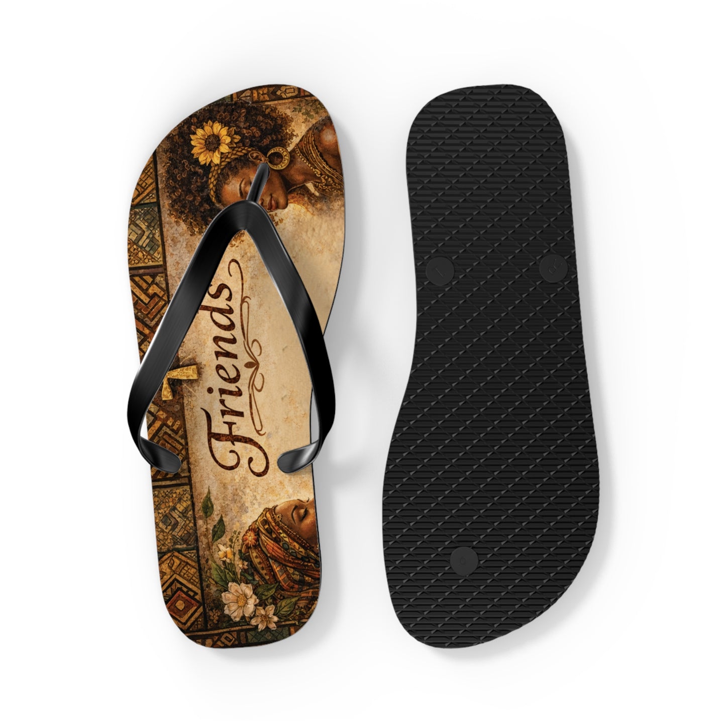 Friends Flip Flops