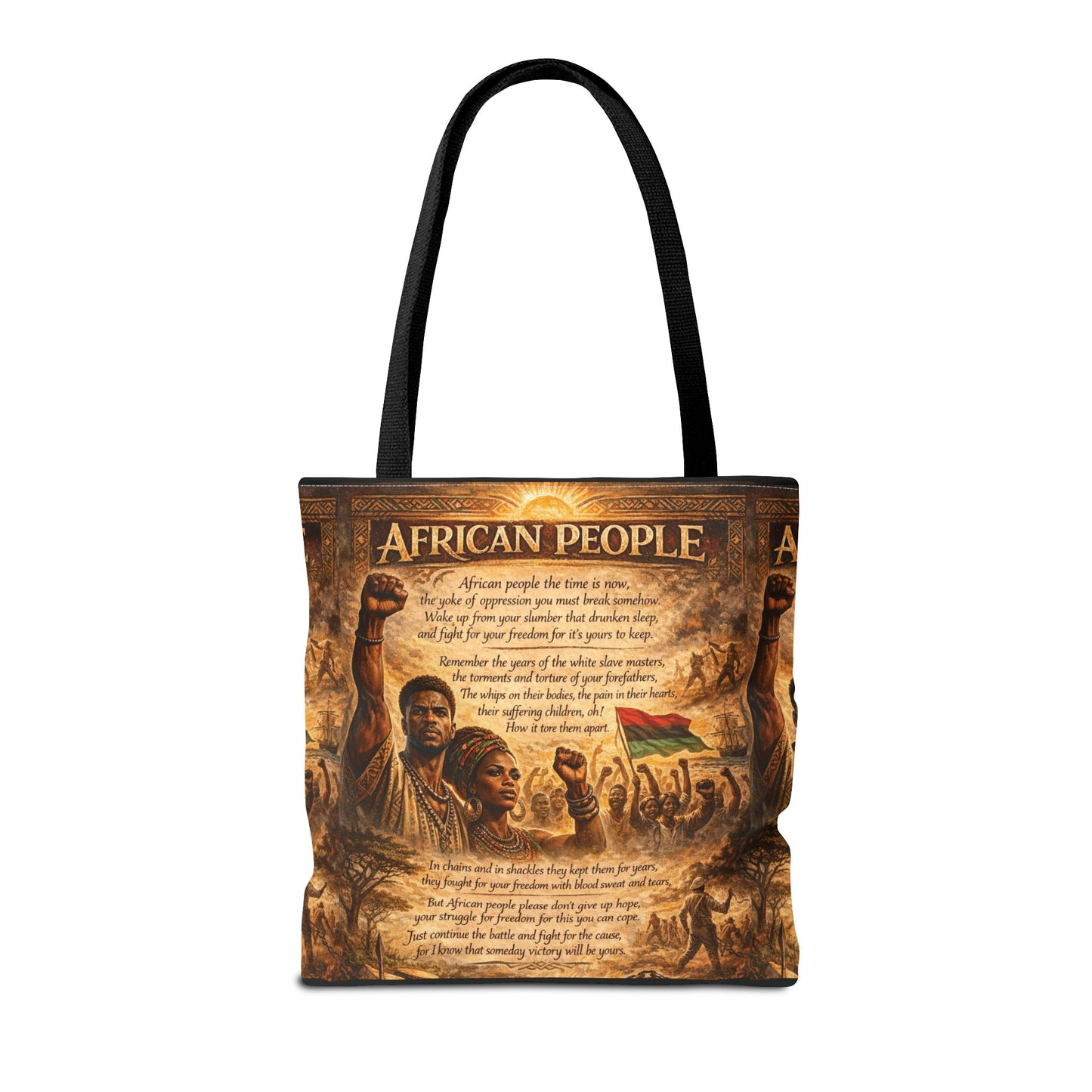 African People 2 Tote Bag