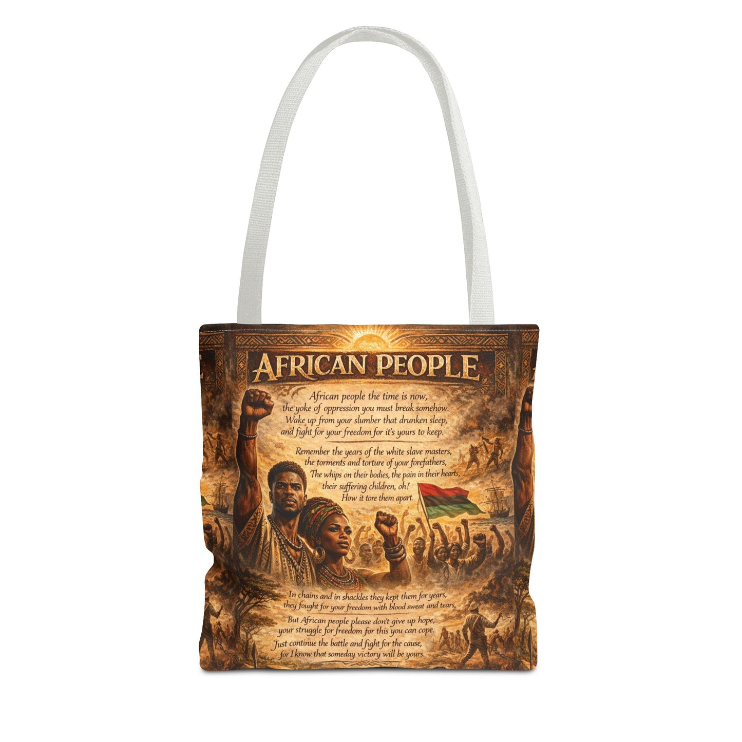 African People 2 Tote Bag