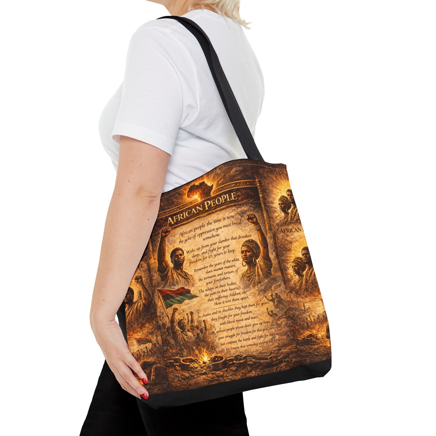 African People Tote Bag