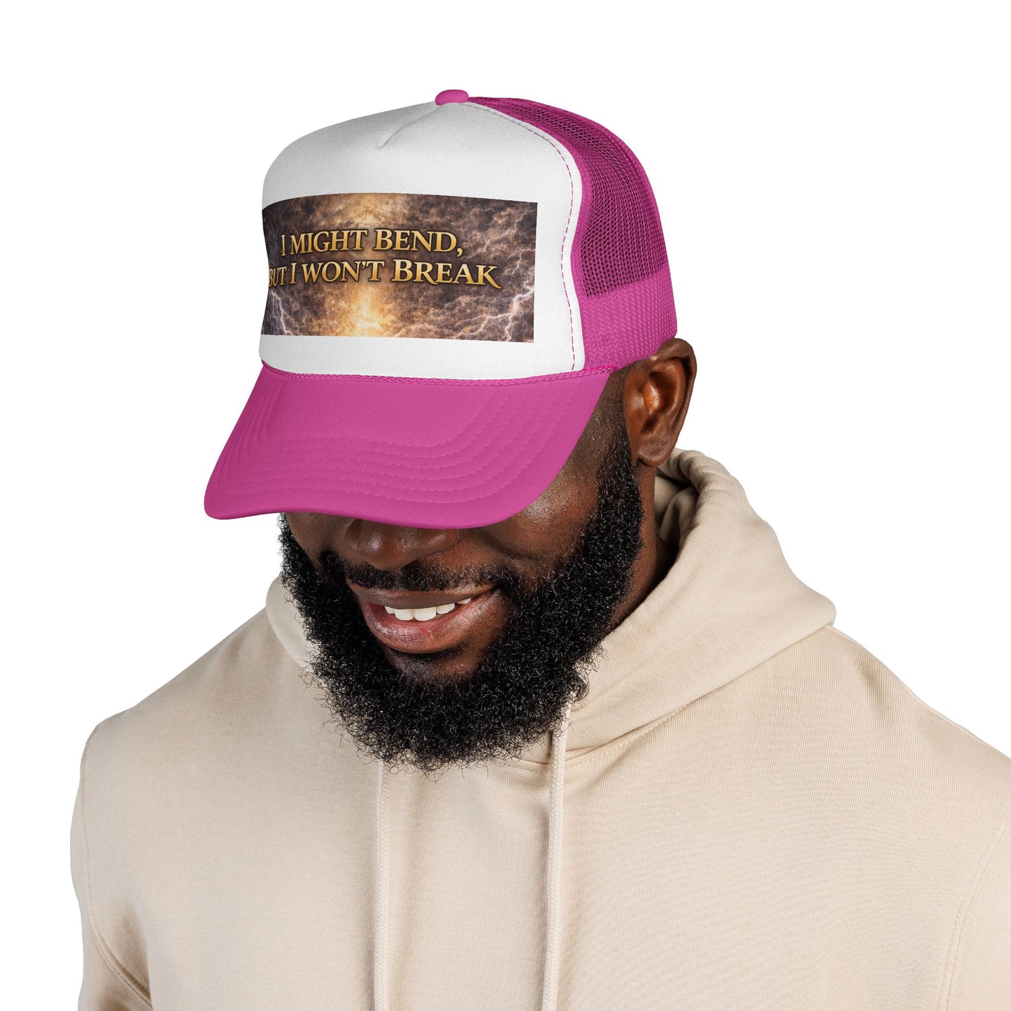 " I Might Bend" Trucker Caps