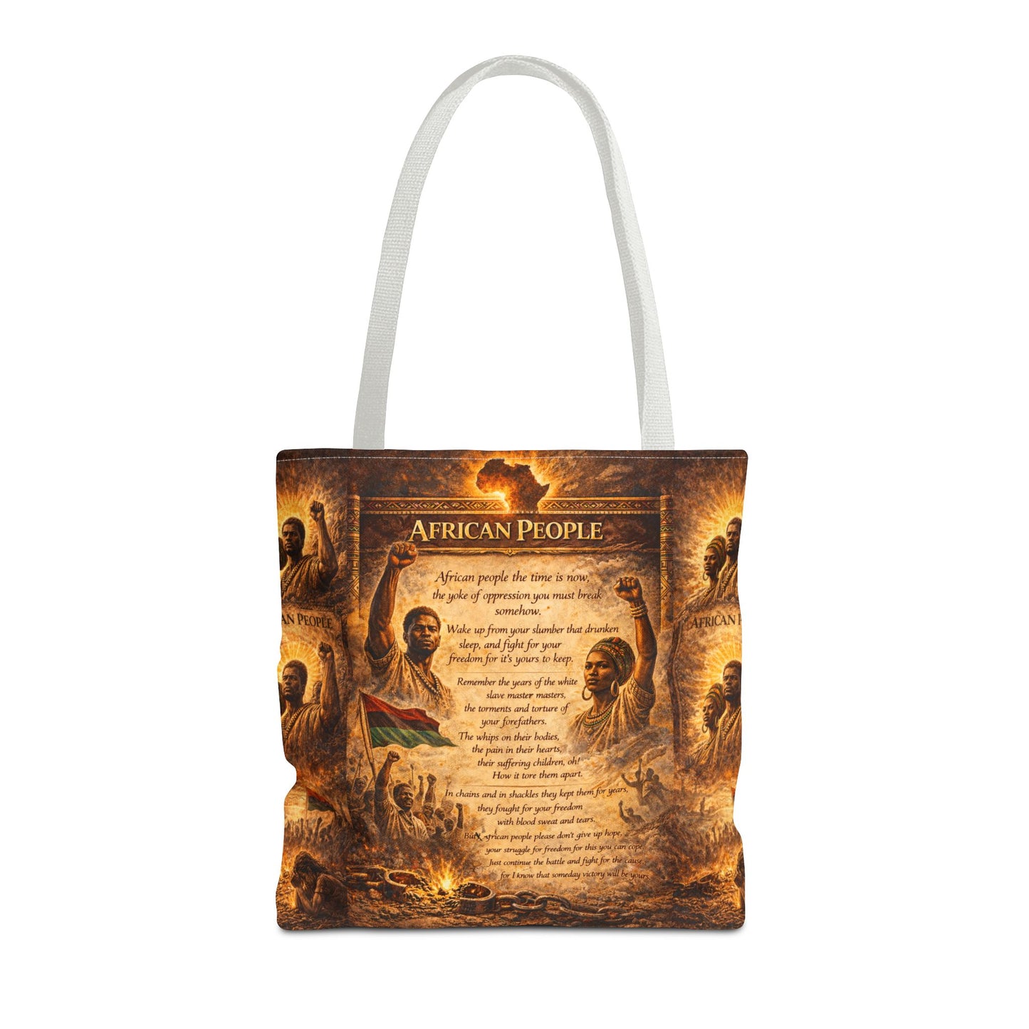 African People Tote Bag
