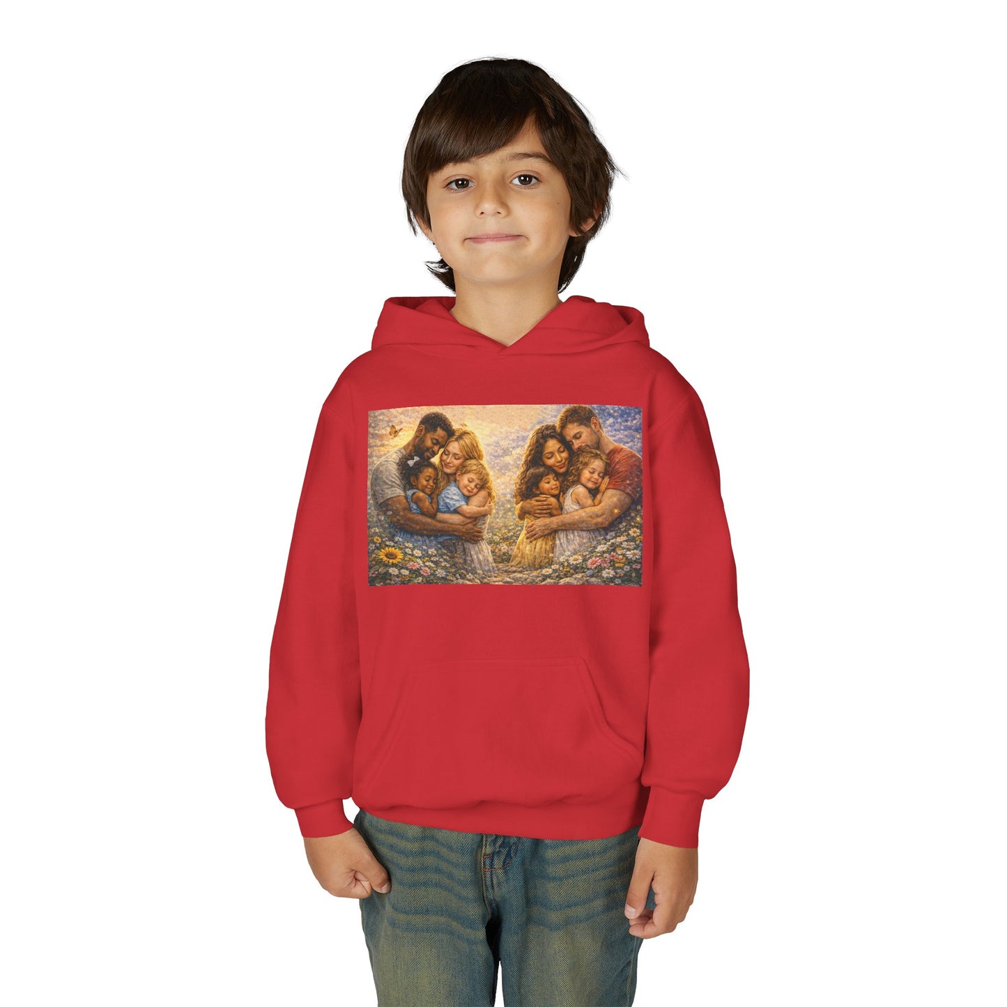Youth Heavy Blend Hooded Sweatshirt - Children