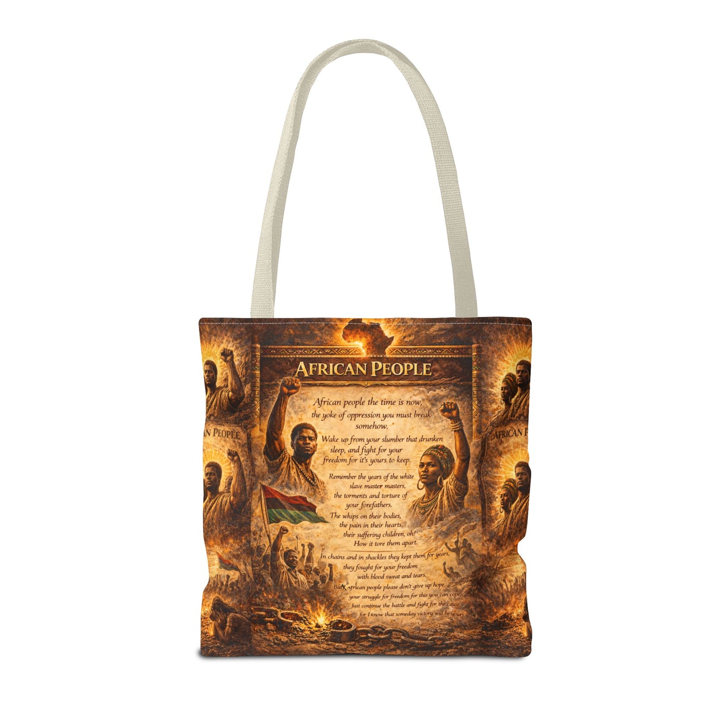 African People Tote Bag
