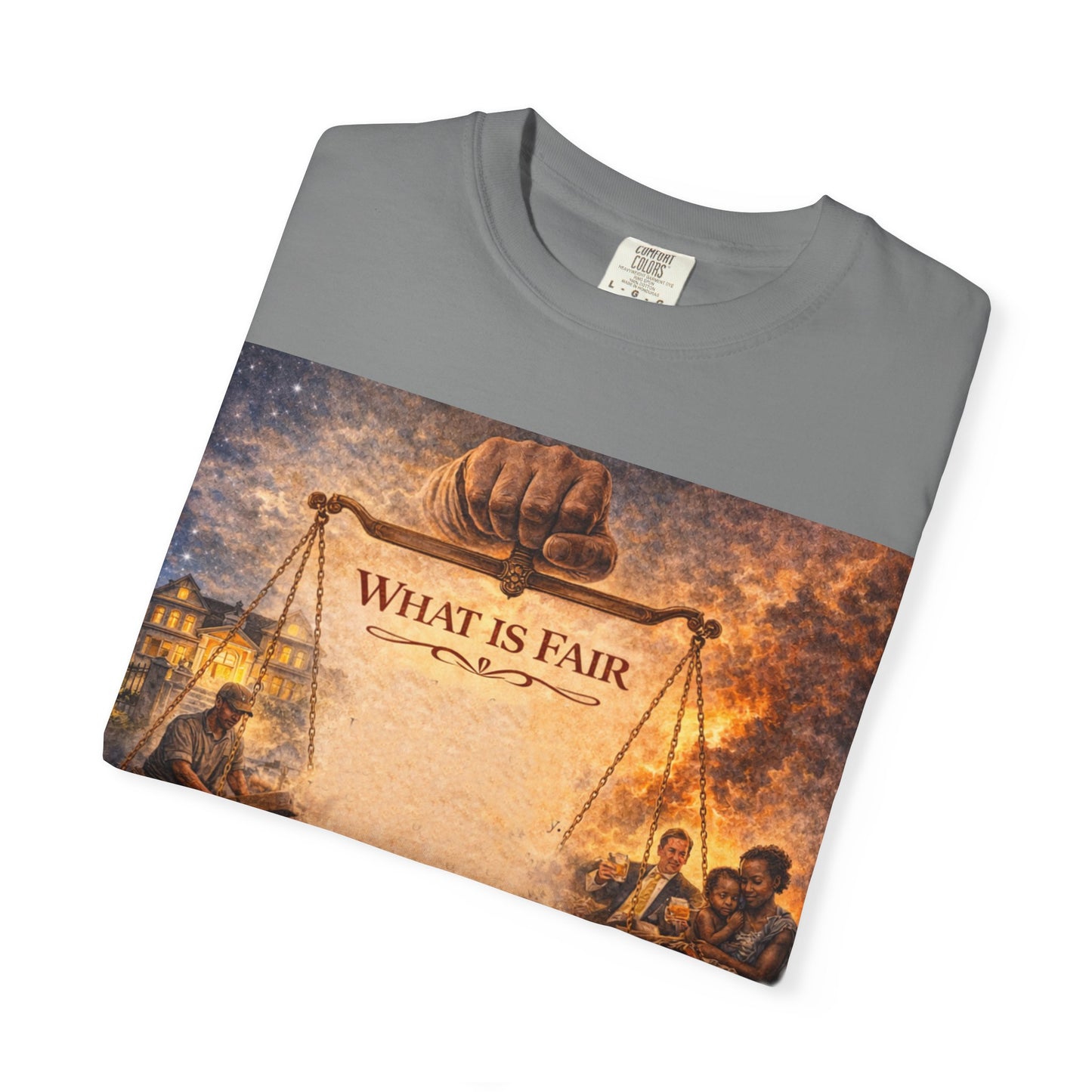 Unisex Garment-Dyed T-shirt - What is Fair
