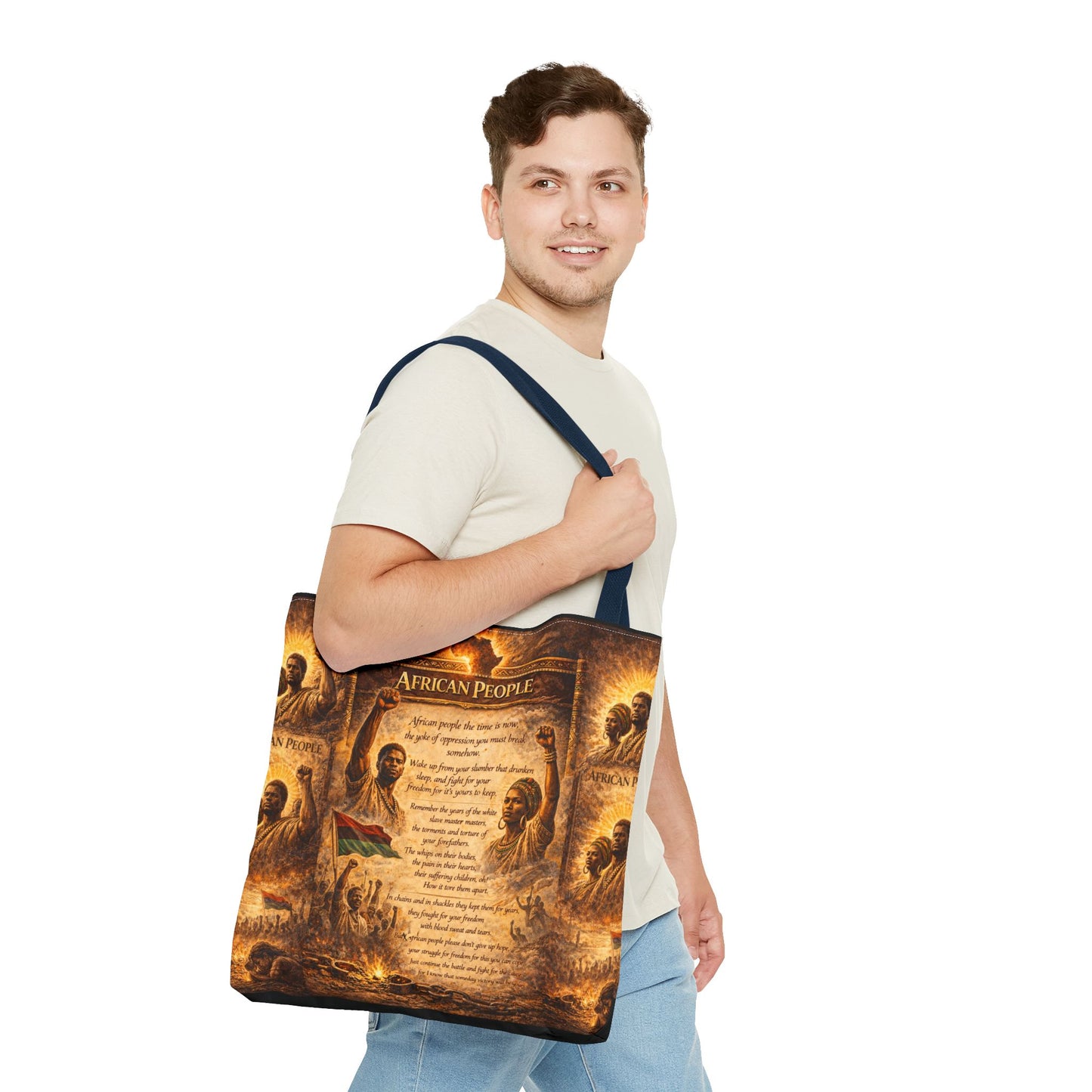 African People Tote Bag