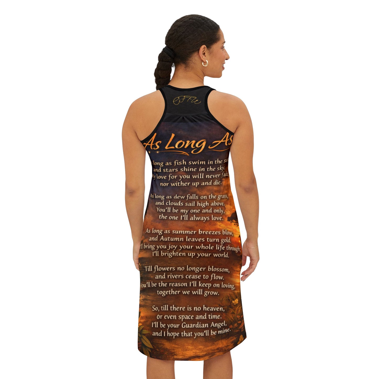 As Long As Women's Racerback Dress
