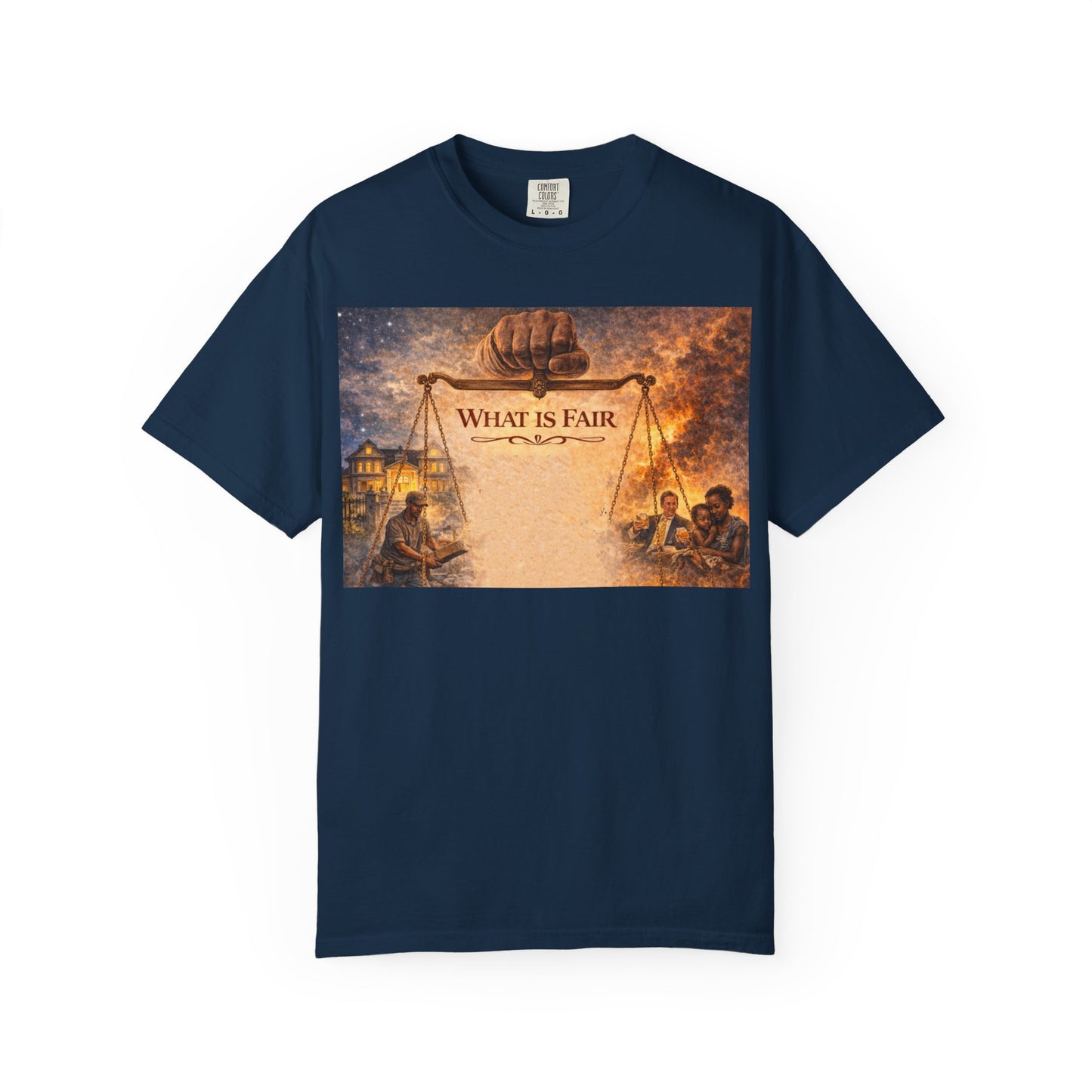 Unisex Garment-Dyed T-shirt - What is Fair