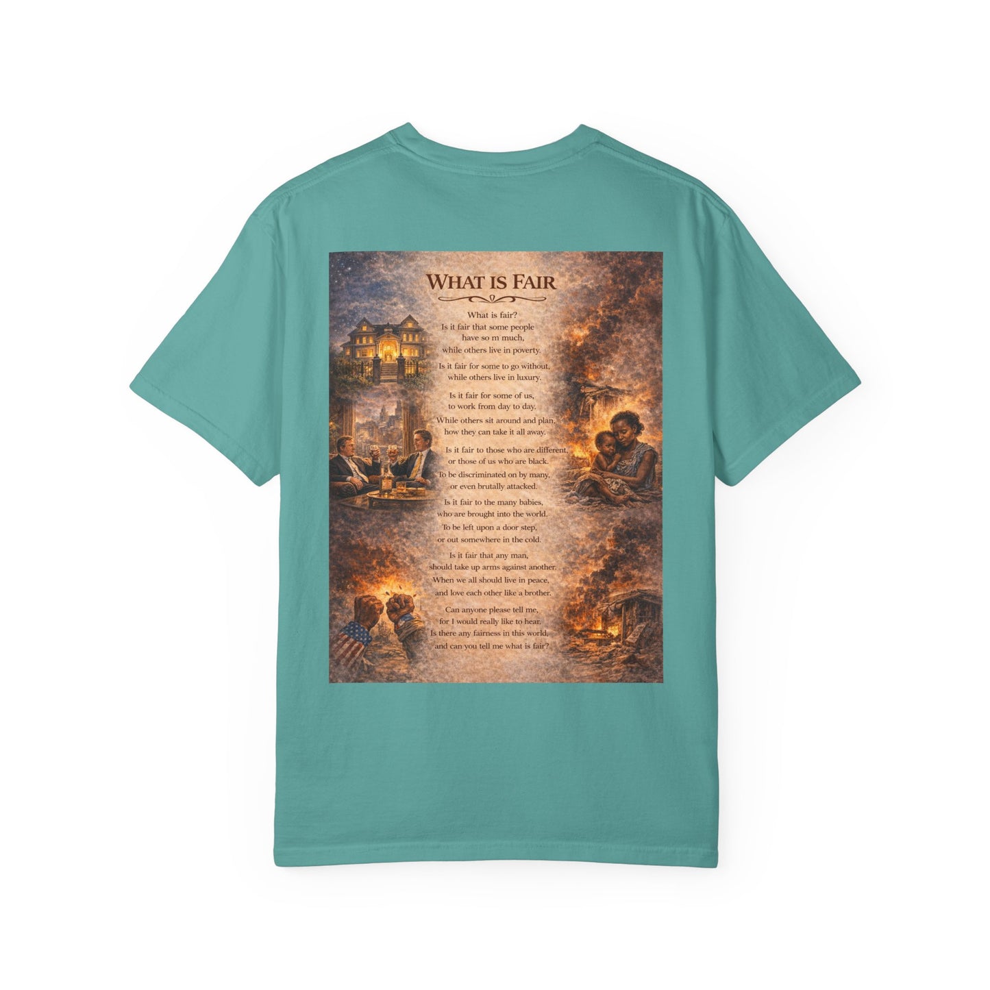 Unisex Garment-Dyed T-shirt - What is Fair