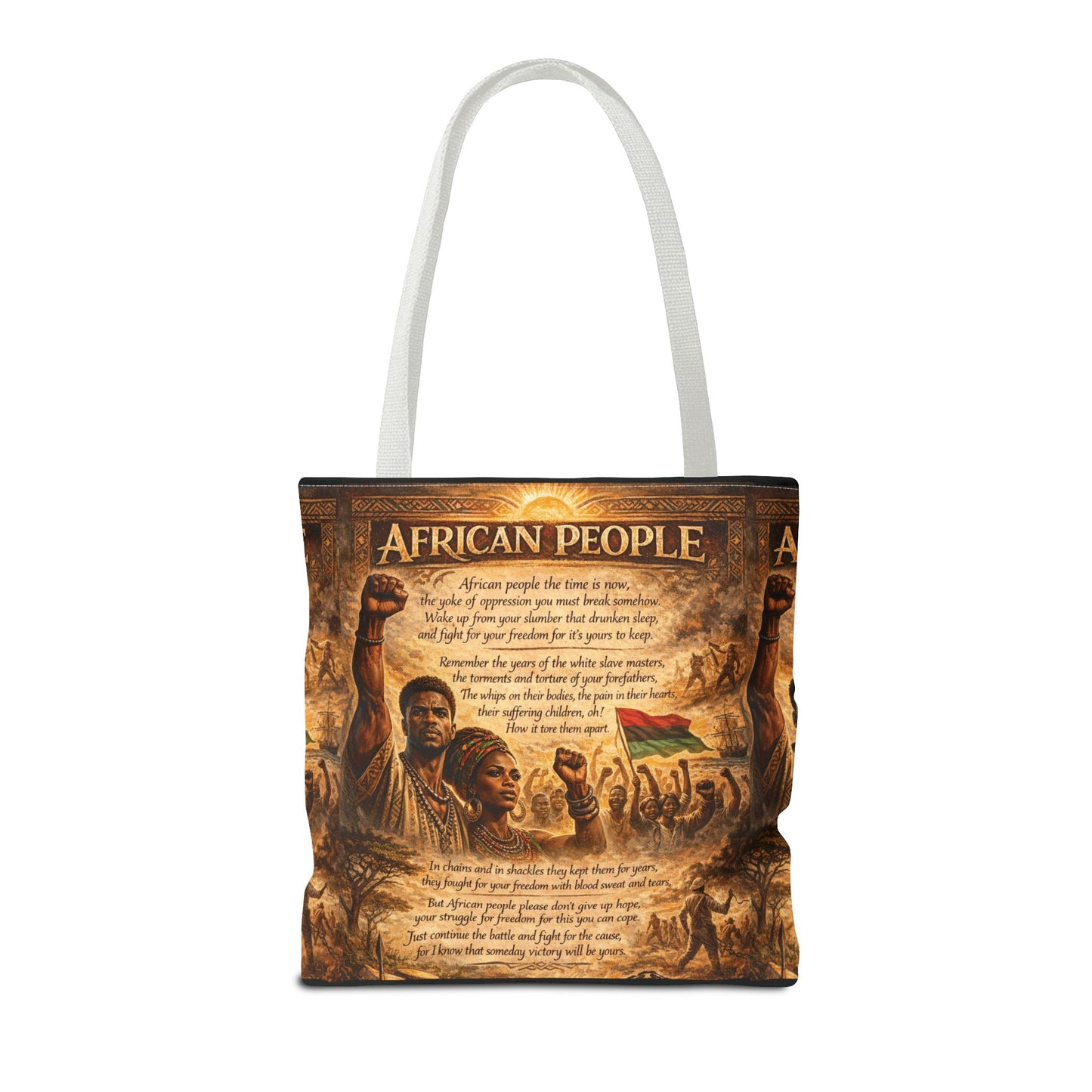 African People 2 Tote Bag