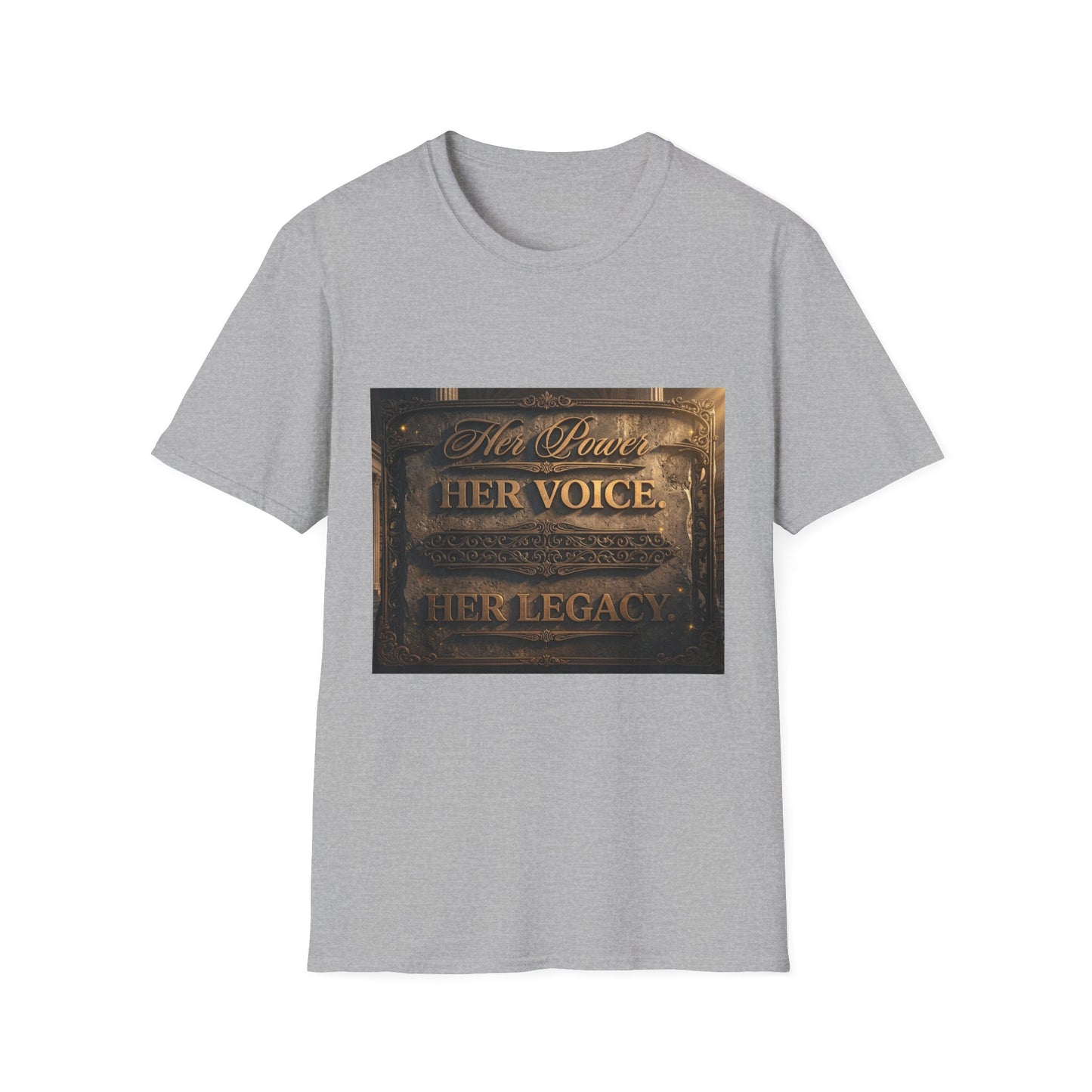 Black Woman - Unisex Softstyle T-Shirt