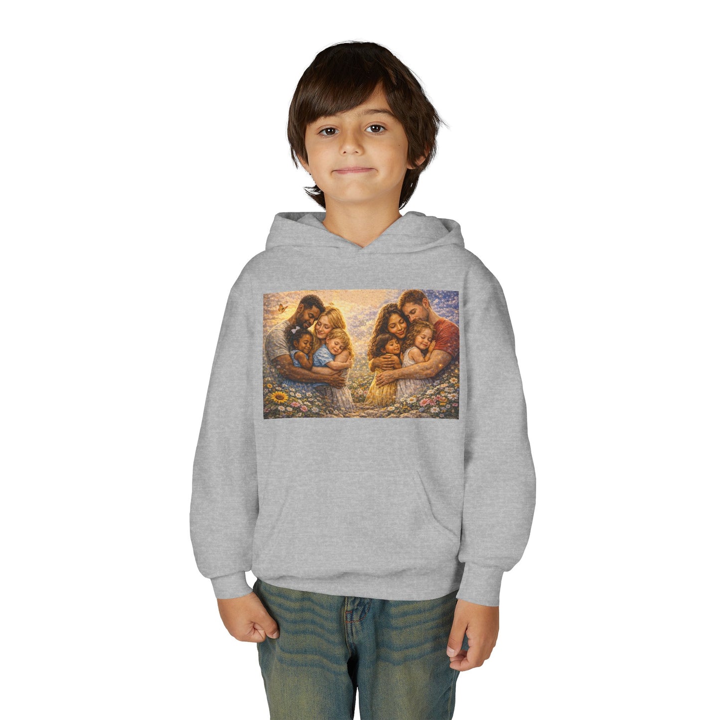 Youth Heavy Blend Hooded Sweatshirt - Children