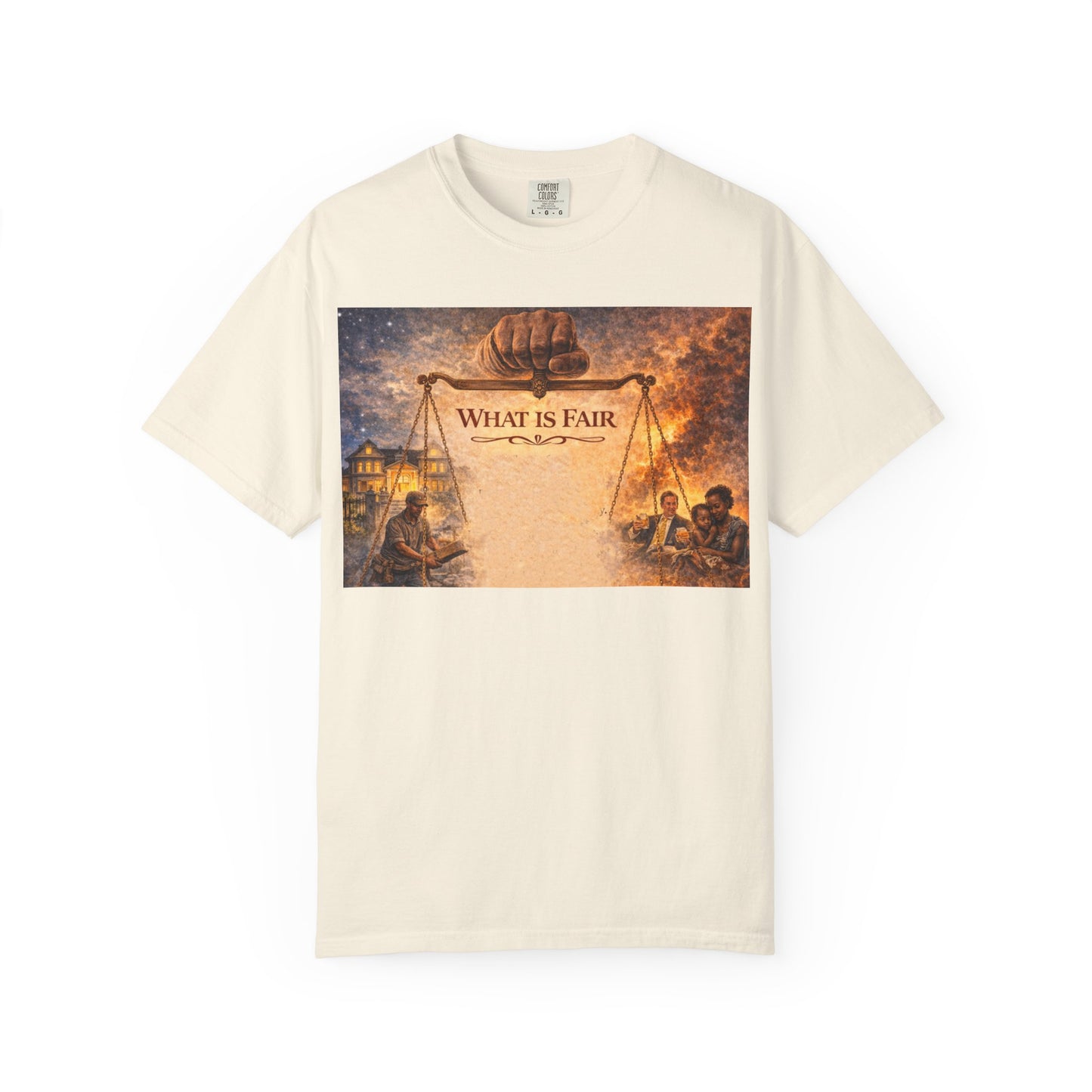 Unisex Garment-Dyed T-shirt - What is Fair