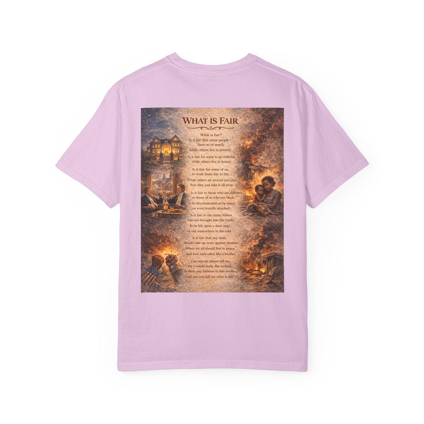 Unisex Garment-Dyed T-shirt - What is Fair