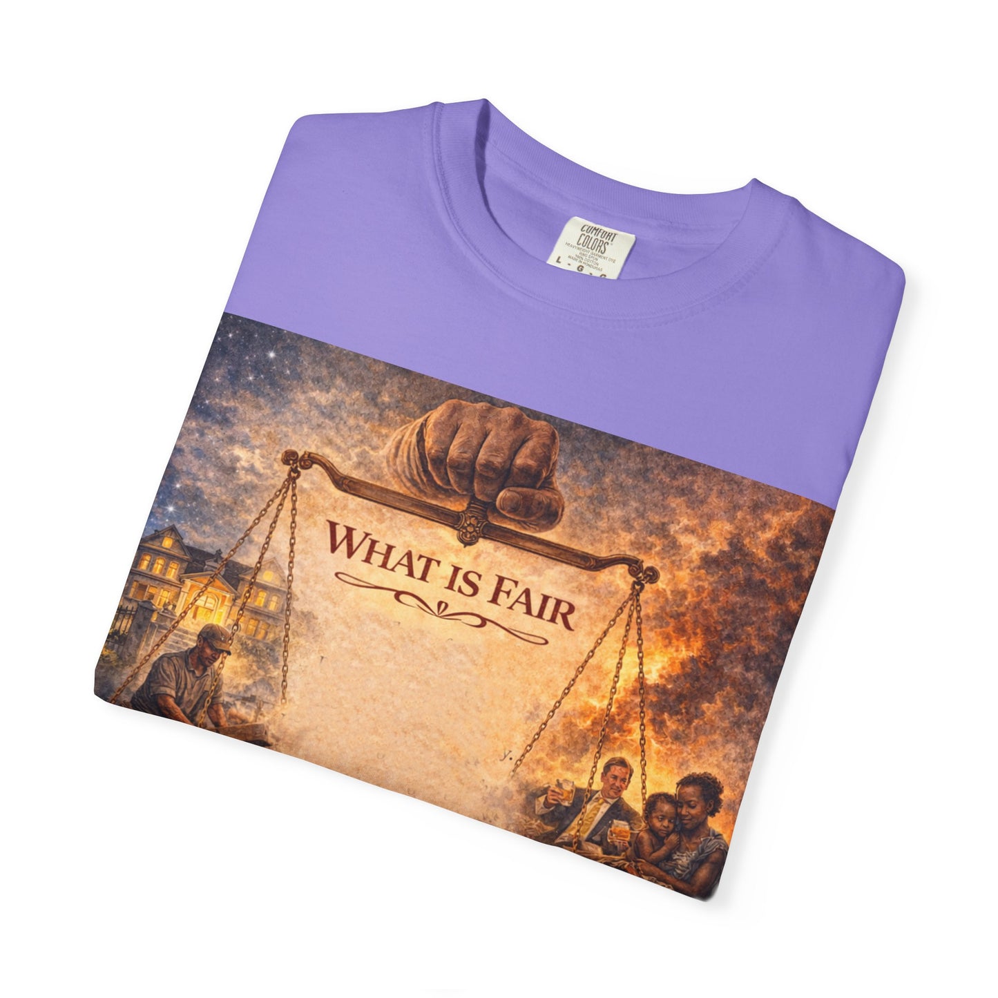 Unisex Garment-Dyed T-shirt - What is Fair